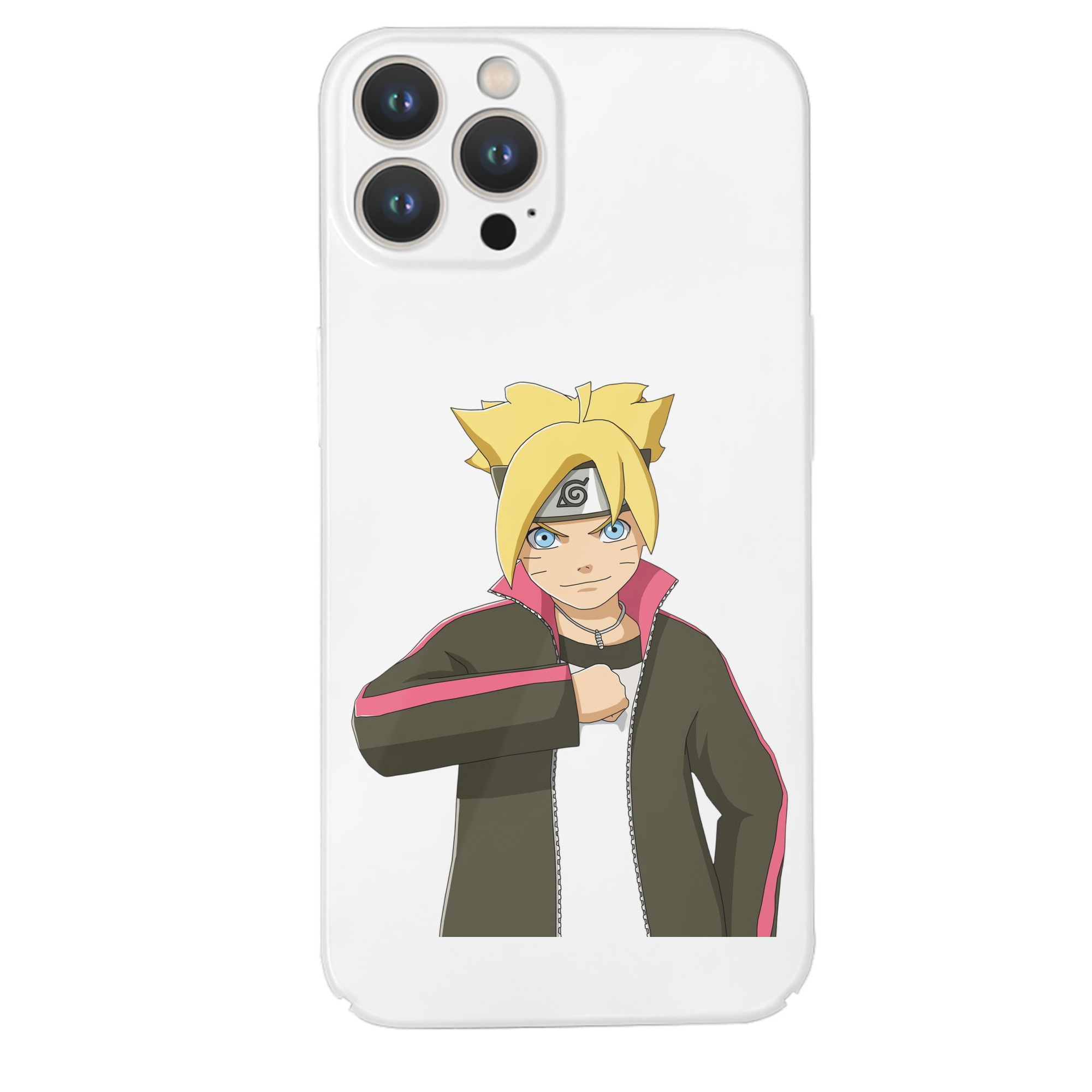 （画像用） NARUTO -ナルト- うずまき ボルト Uzumaki Boruto 【iPhone 14シリーズ対応】ハードケース